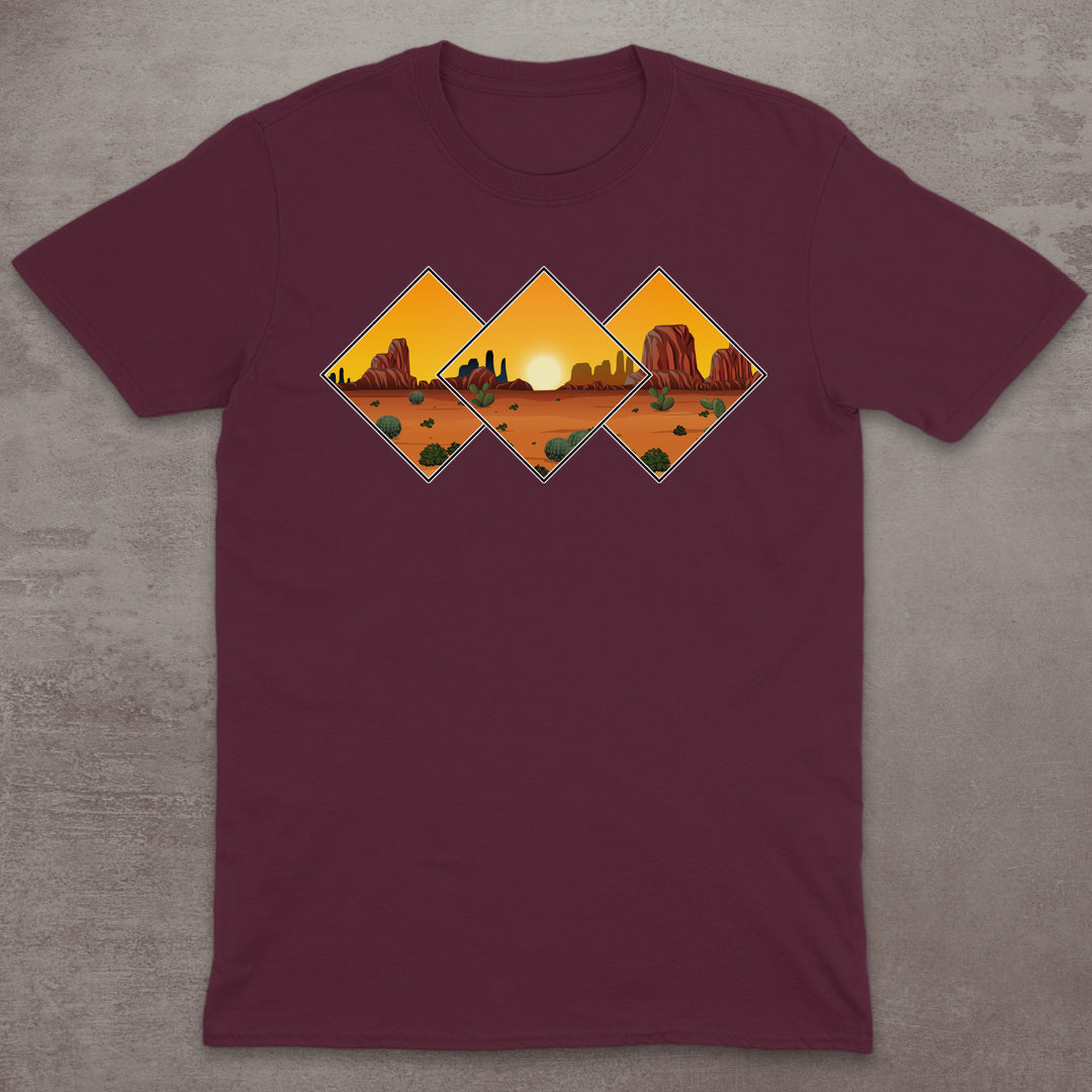 Desert Sunset Vista T-Shirt