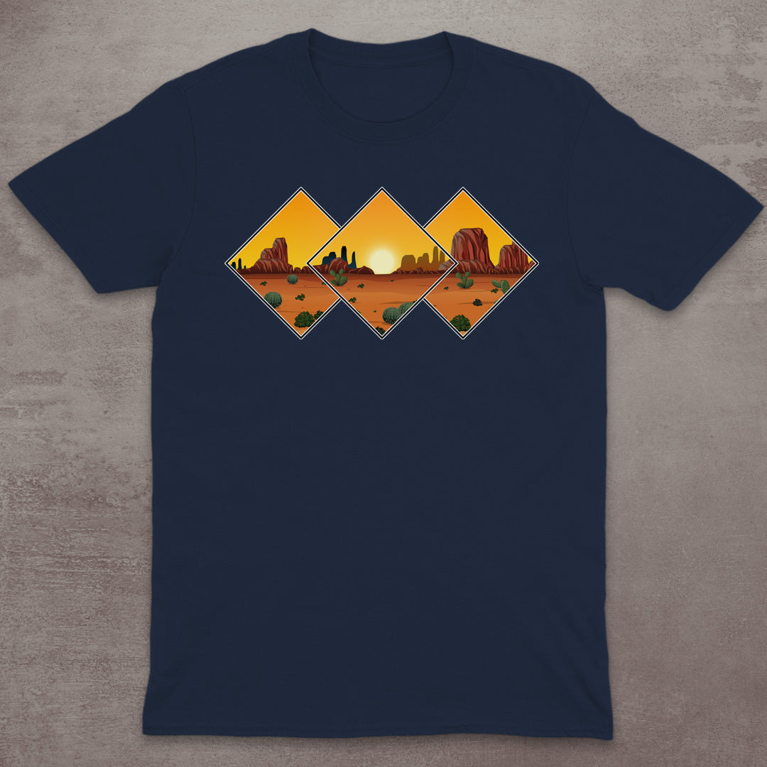 Desert Sunset Vista T-Shirt