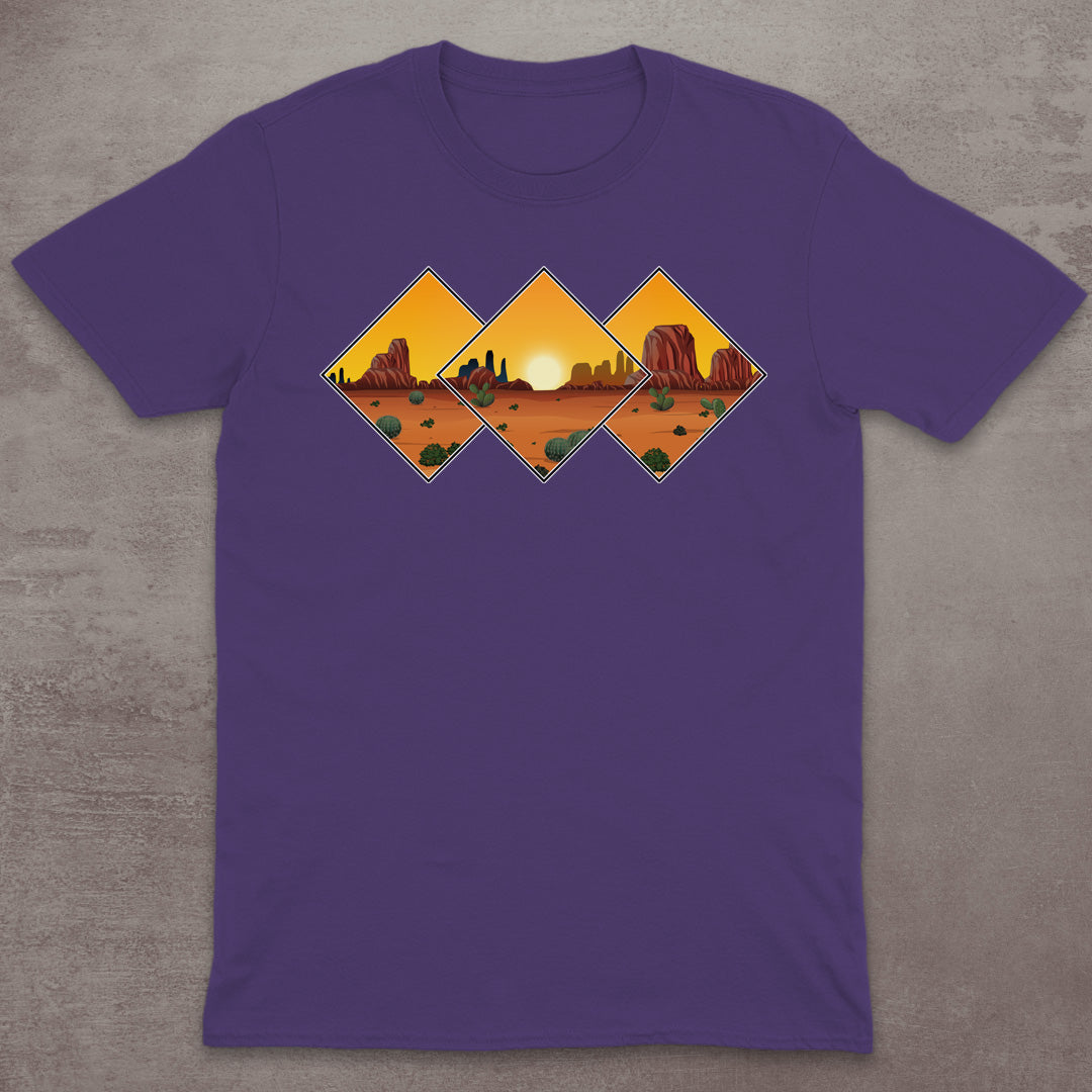 Desert Sunset Vista T-Shirt