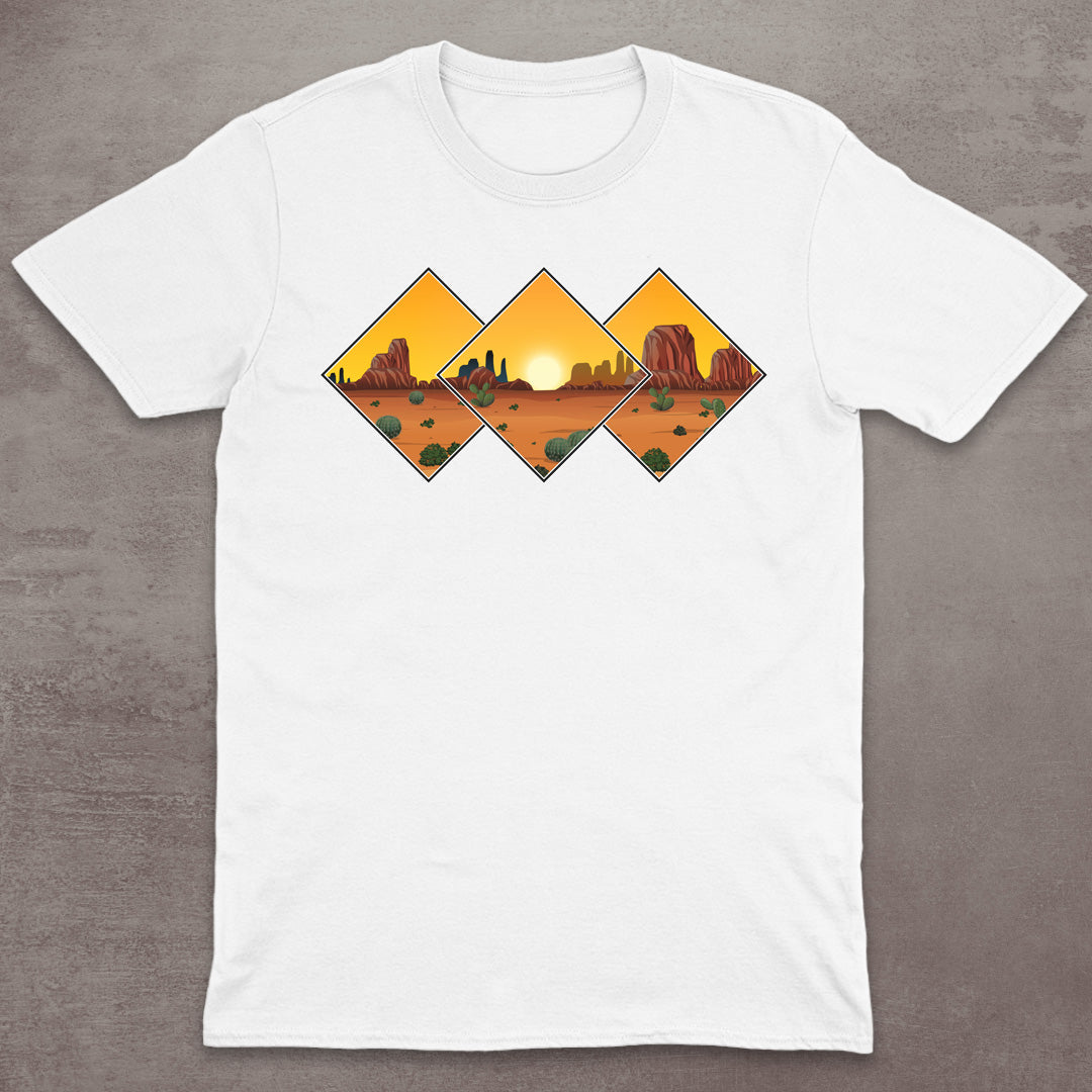 Desert Sunset Vista T-Shirt