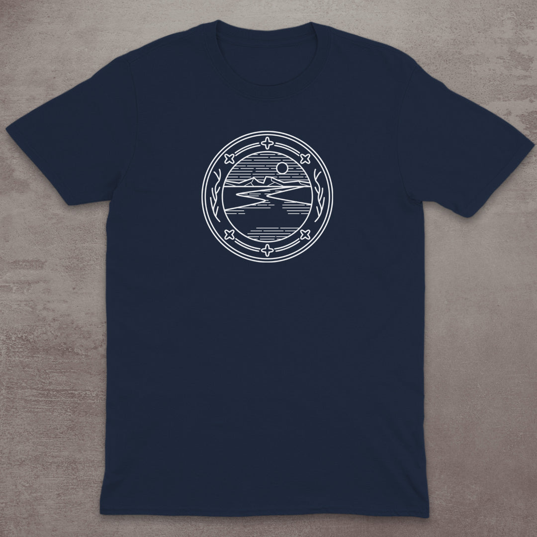 Wilderness Emblem Scenic T-Shirt