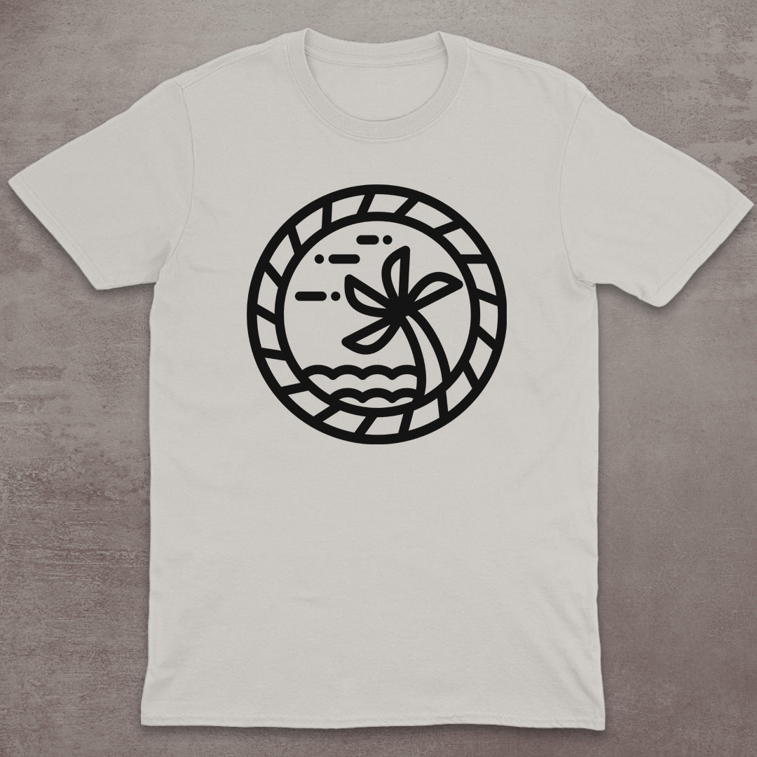 Tropical Escape Emblem T-Shirt