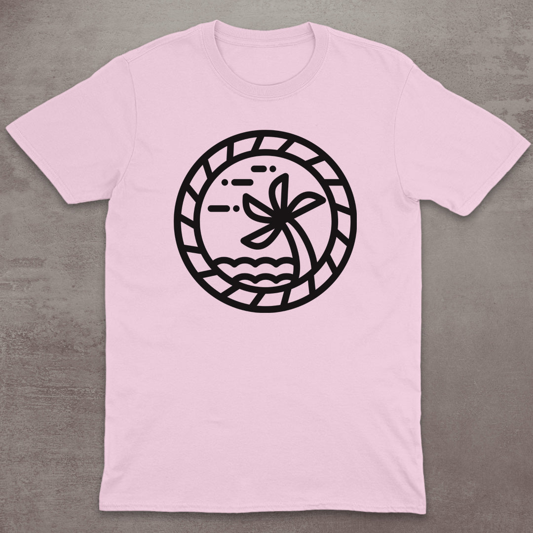 Tropical Escape Emblem T-Shirt