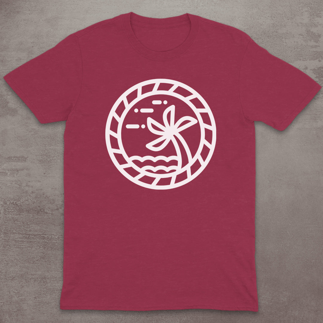 Tropical Escape Emblem T-Shirt