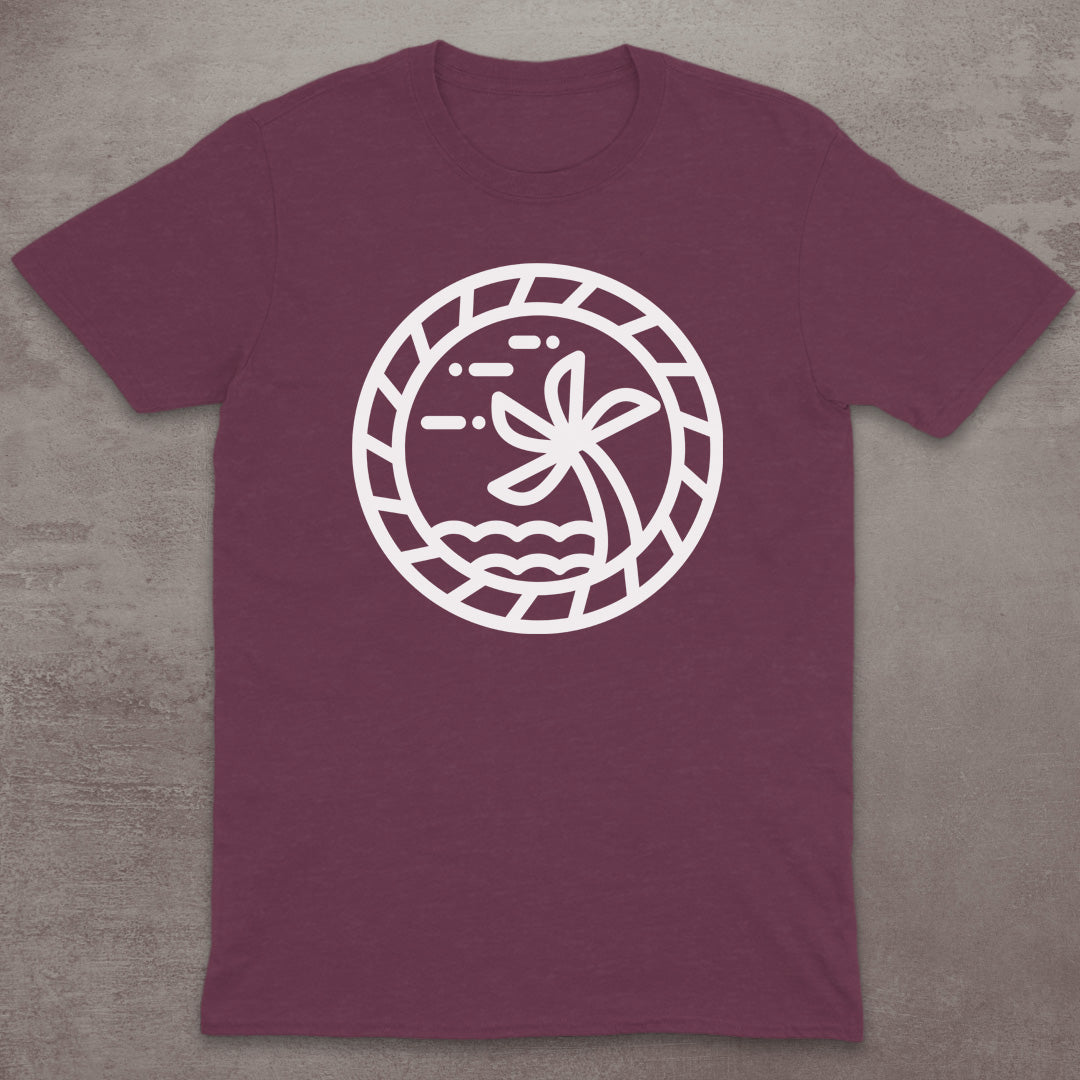 Tropical Escape Emblem T-Shirt