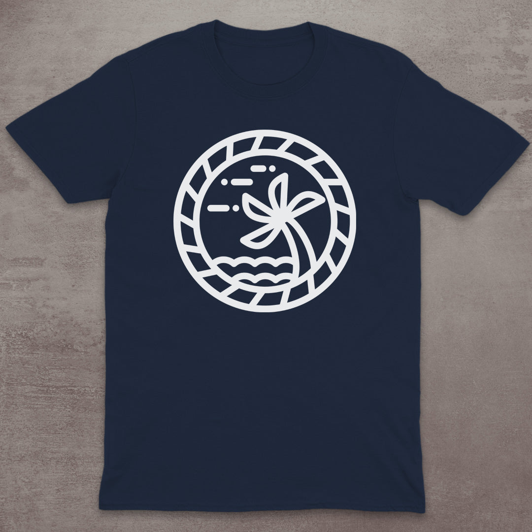 Tropical Escape Emblem T-Shirt