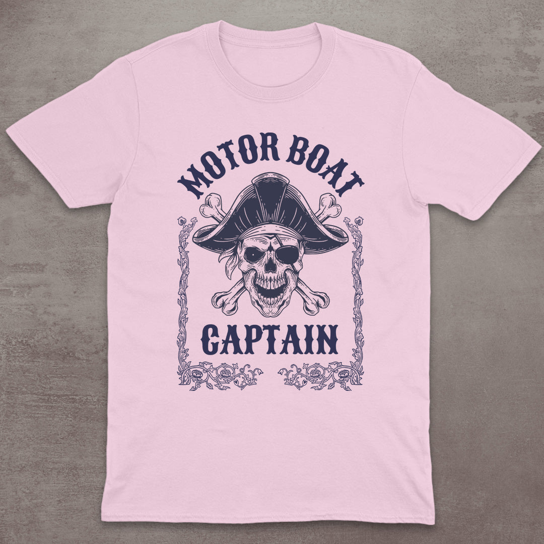 Motor Boat Captain T-Shirt