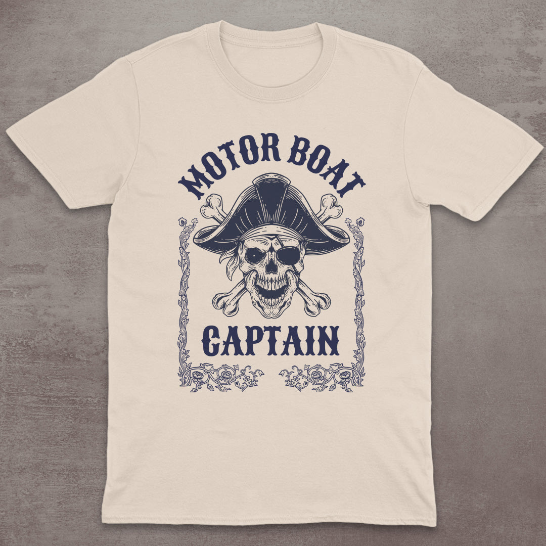 Motor Boat Captain T-Shirt