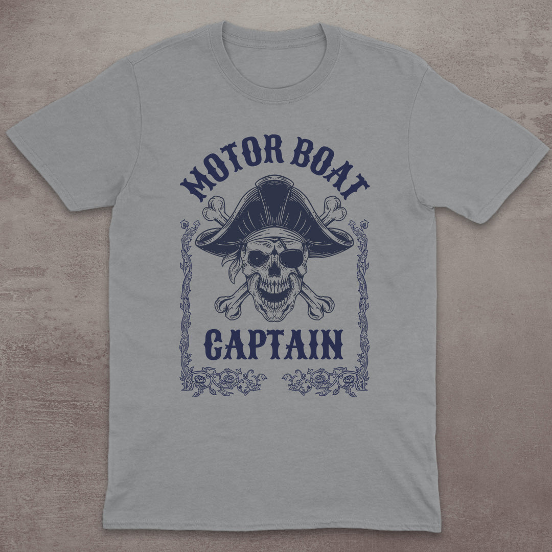 Motor Boat Captain T-Shirt