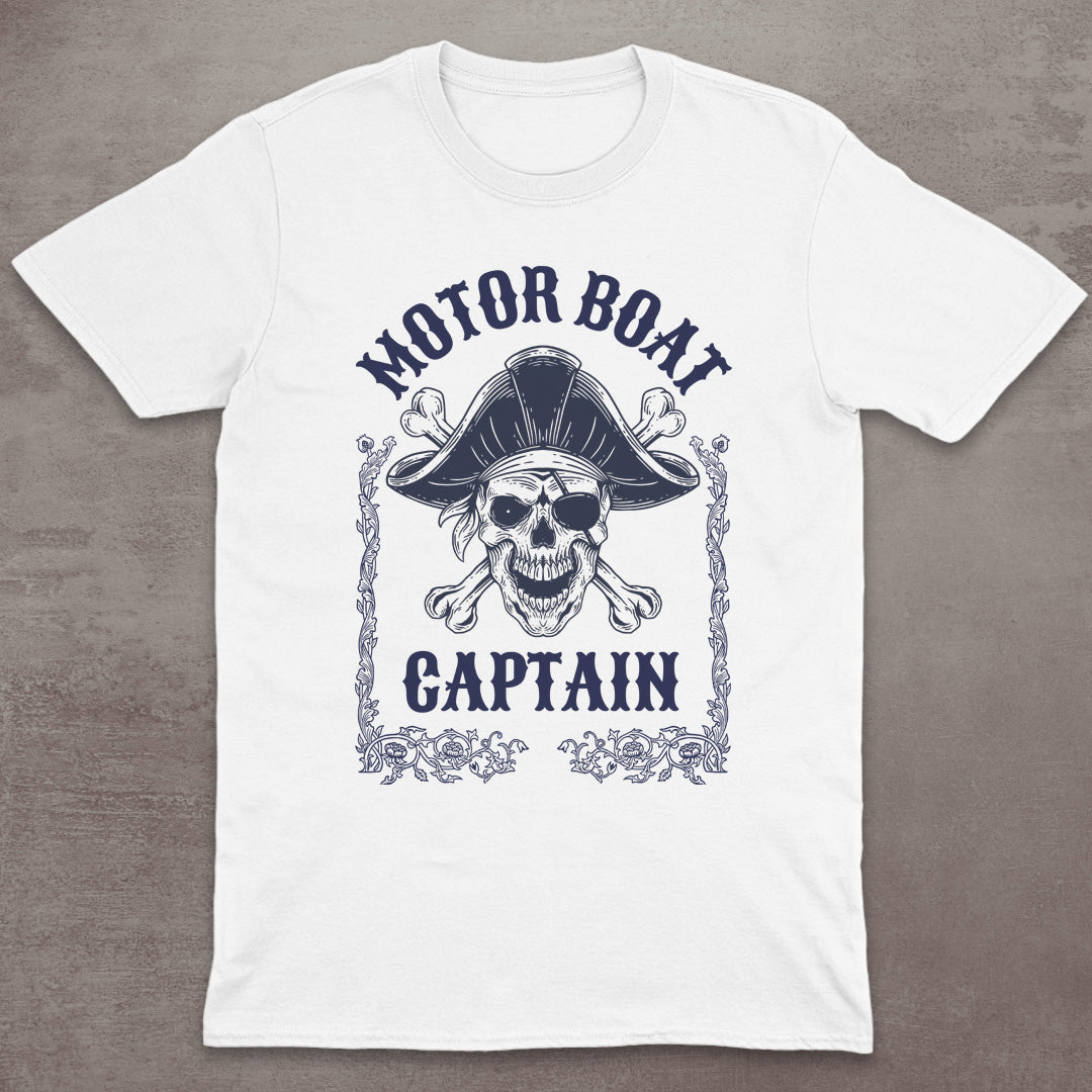 Motor Boat Captain T-Shirt