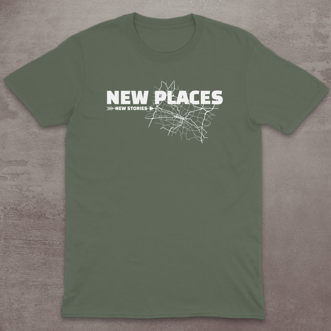 New Places, New Stories T-Shirt