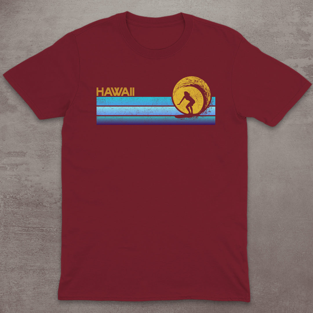 Retro Hawaii Surf T-Shirt