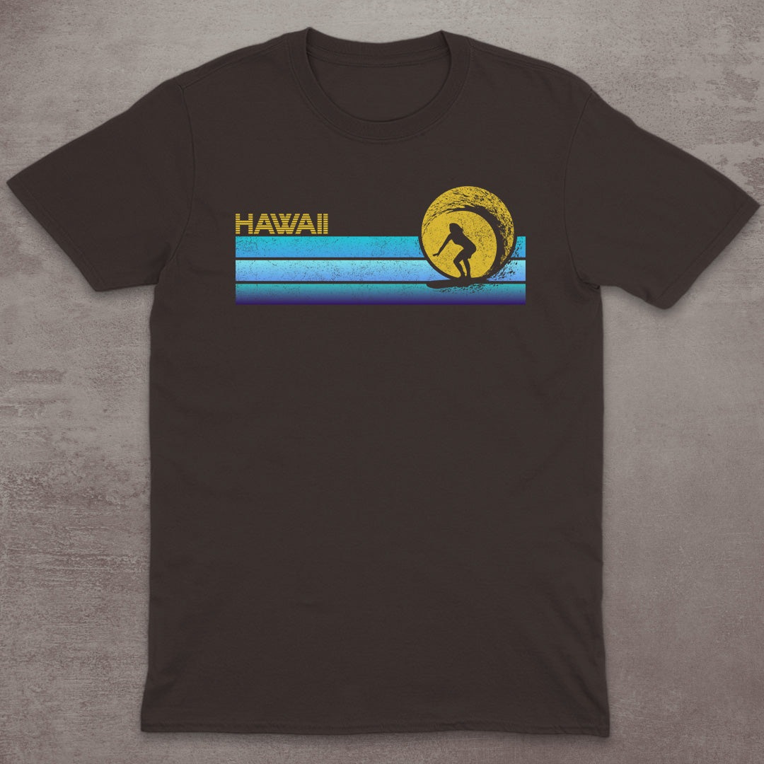 Retro Hawaii Surf T-Shirt