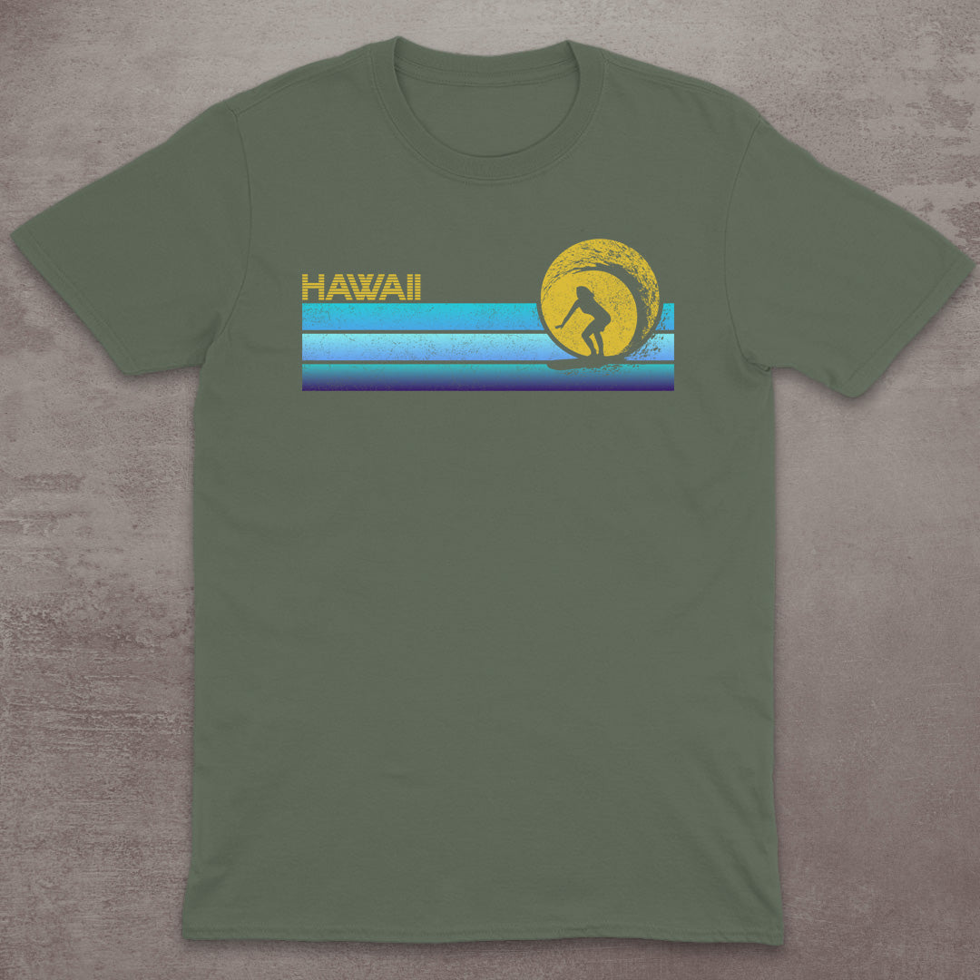 Retro Hawaii Surf T-Shirt