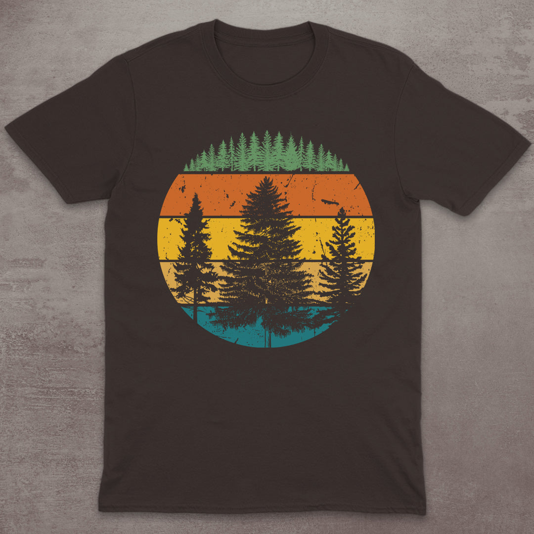 Retro Pine Forest T-Shirt