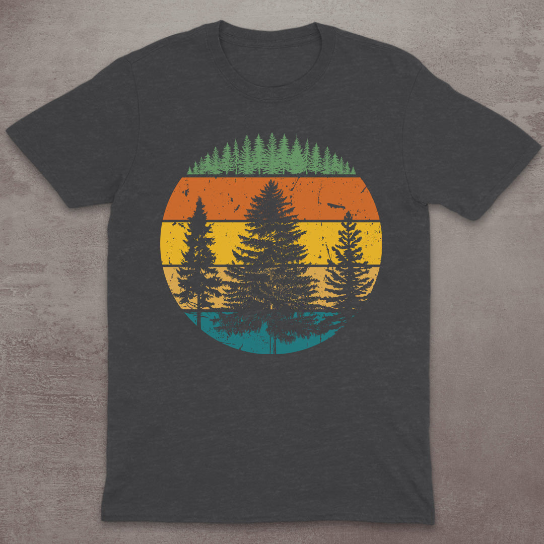 Retro Pine Forest T-Shirt