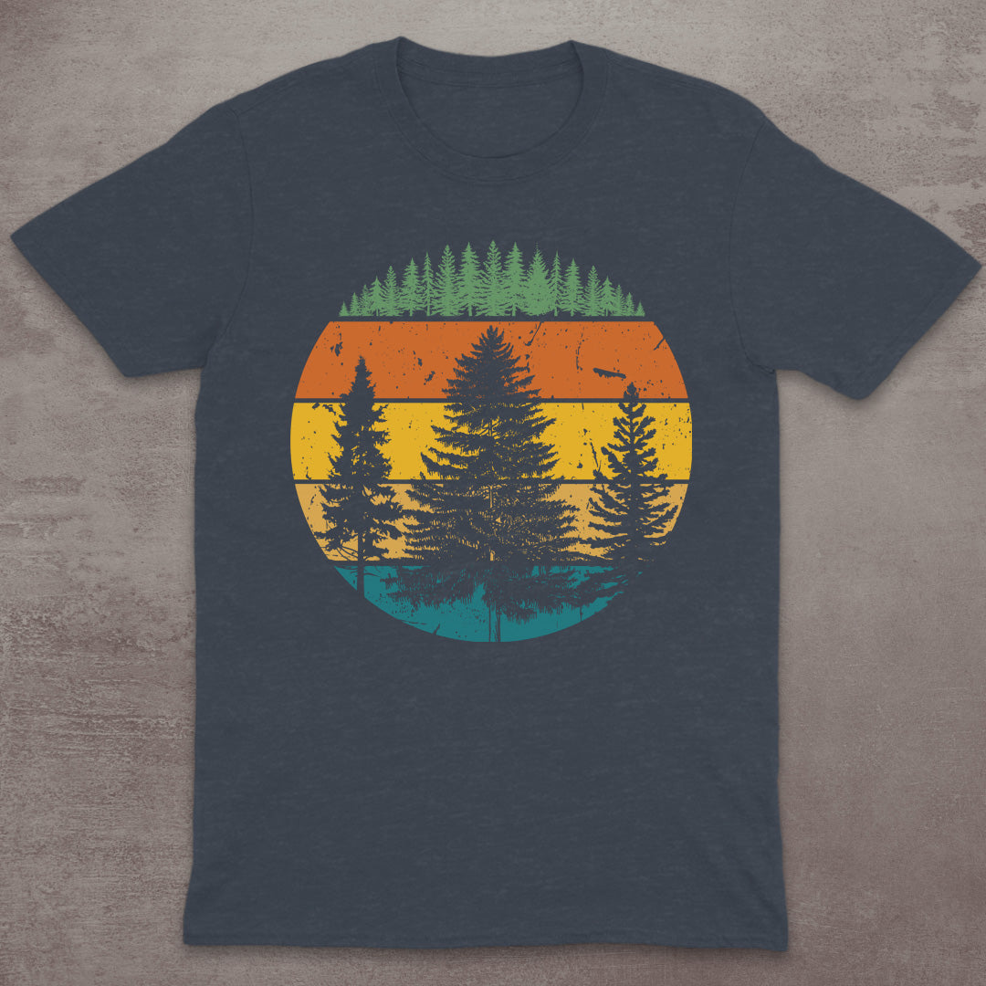 Retro Pine Forest T-Shirt