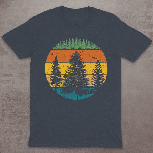 Retro Pine Forest T-Shirt