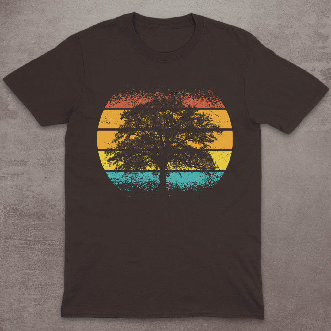 Retro Tree Horizon T-Shirt