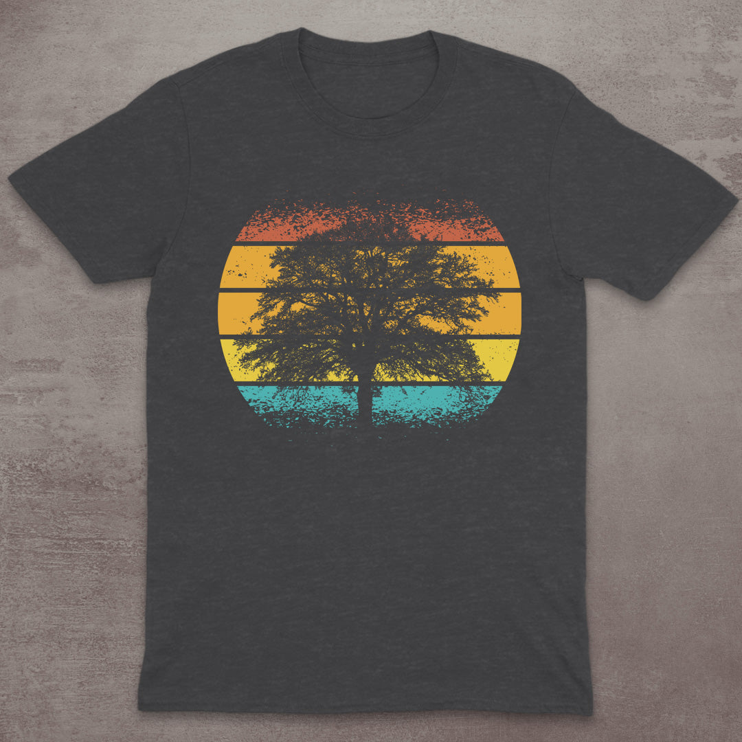 Retro Tree Horizon T-Shirt