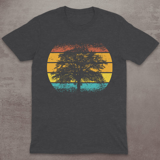 Retro Tree Horizon T-Shirt