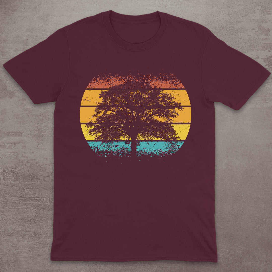Retro Tree Horizon T-Shirt