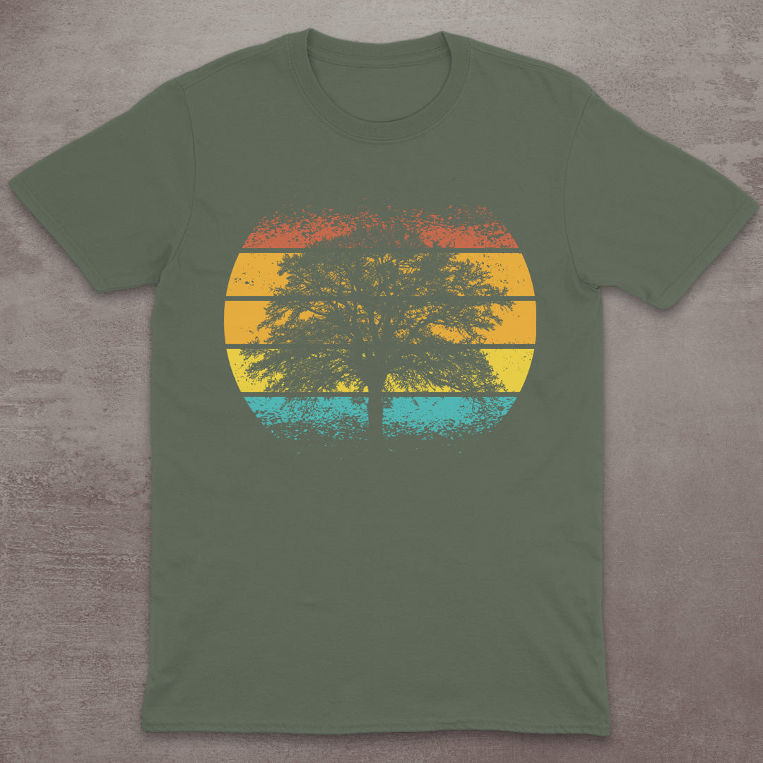 Retro Tree Horizon T-Shirt