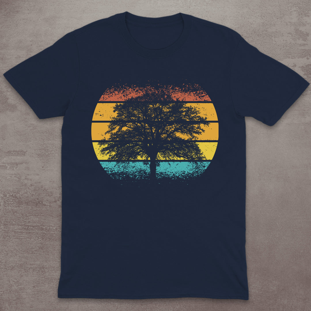 Retro Tree Horizon T-Shirt