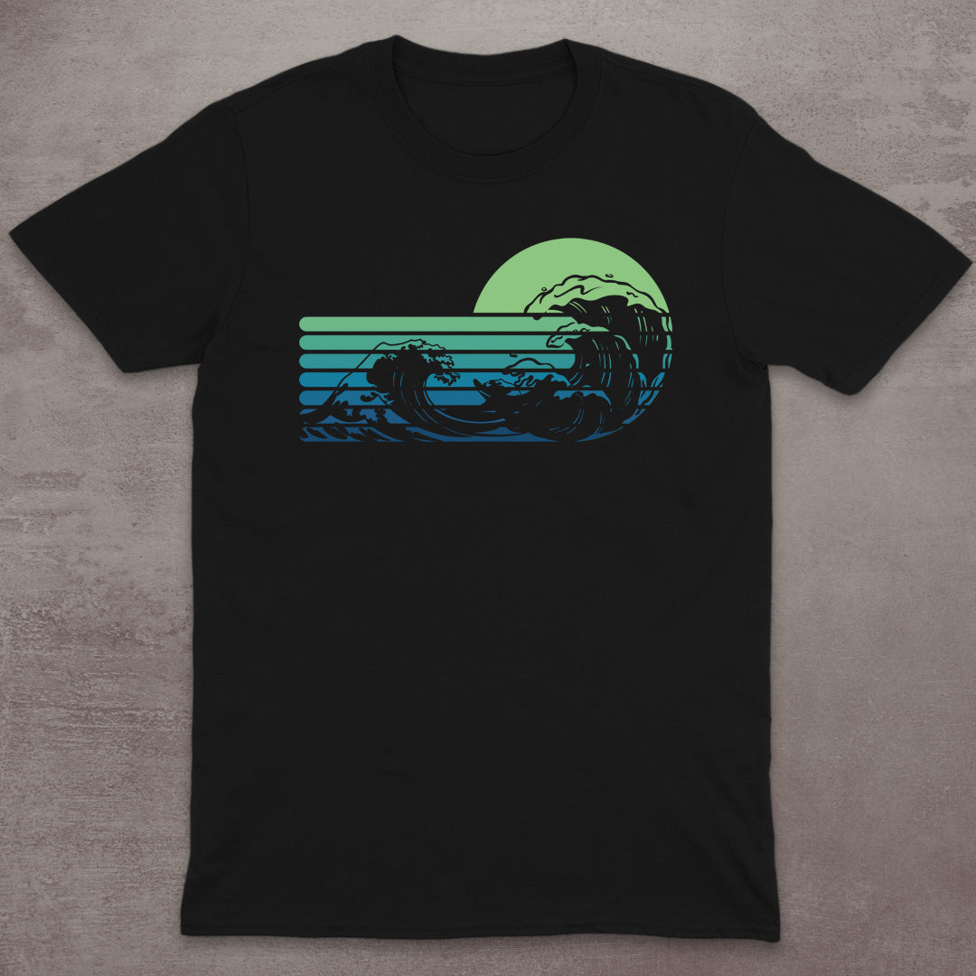 Retro Wave Horizon T-Shirt