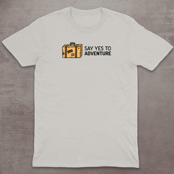 Say Yes to Adventure Suitcase T-Shirt
