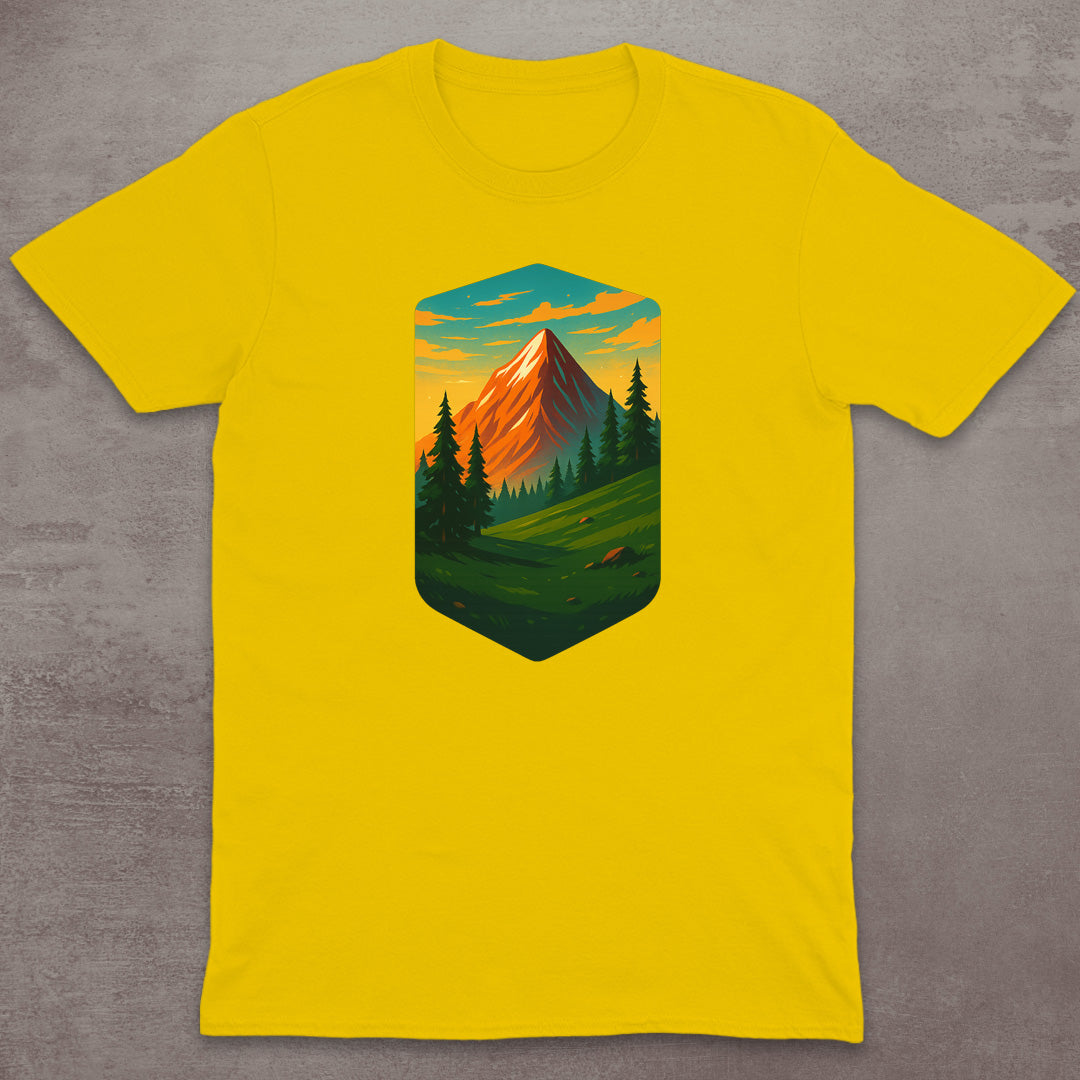 Sunset Alpine Emblem T-Shirt