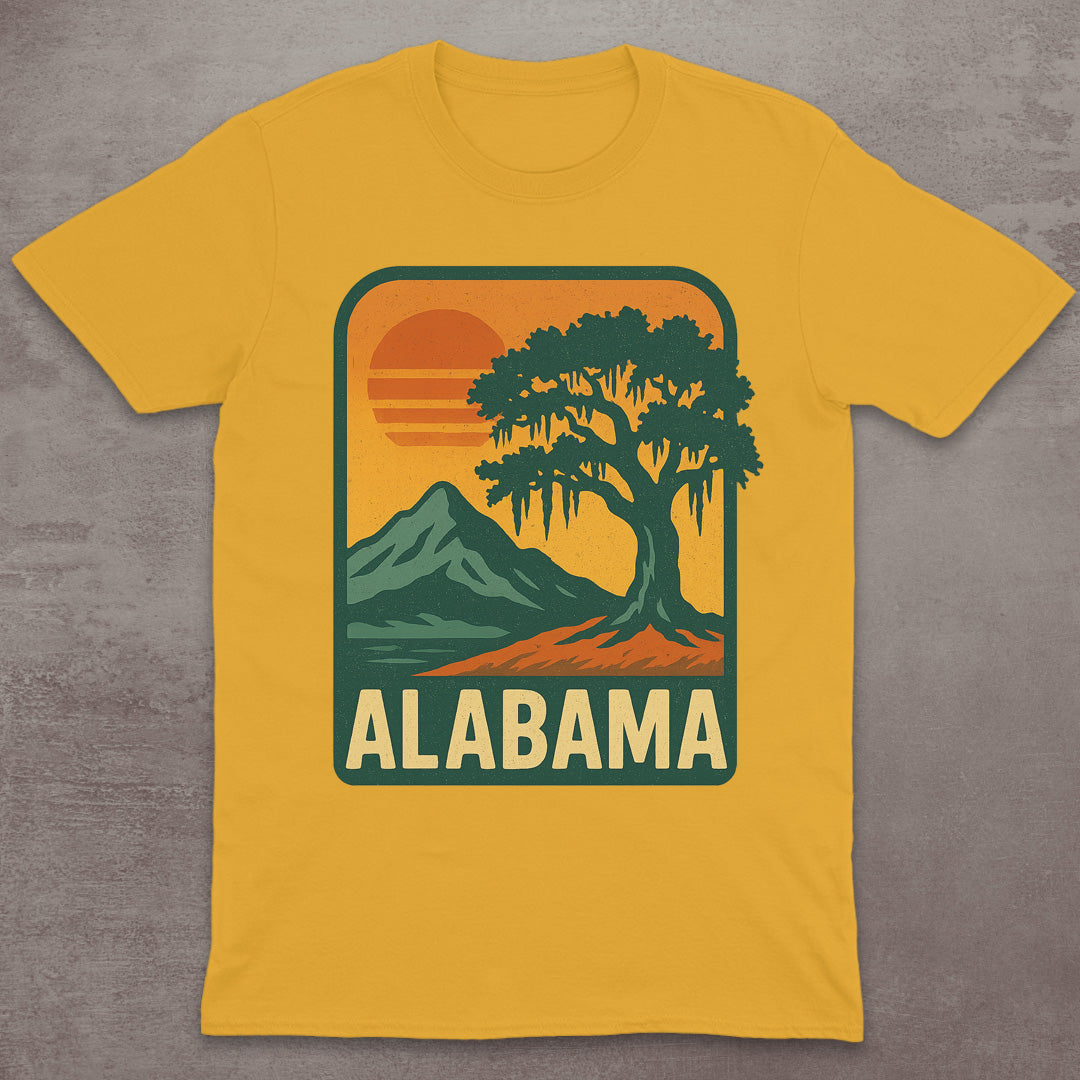 Alabama Sunset Tree T-Shirt