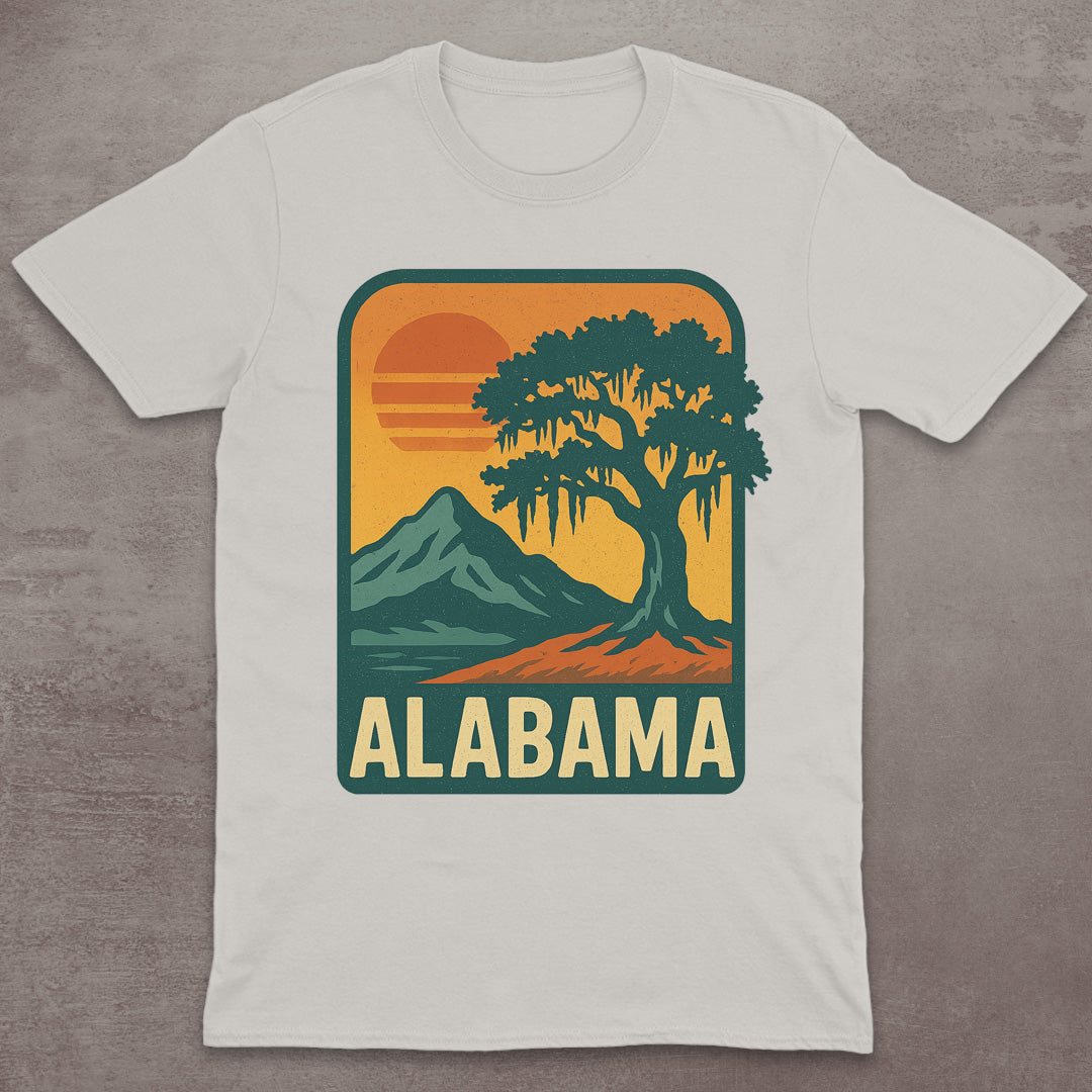 Alabama Sunset Tree T-Shirt