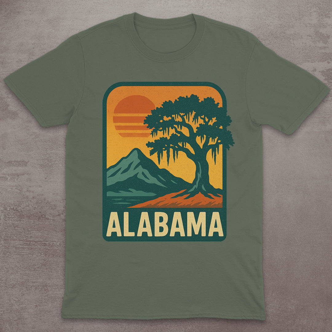 Alabama Sunset Tree T-Shirt