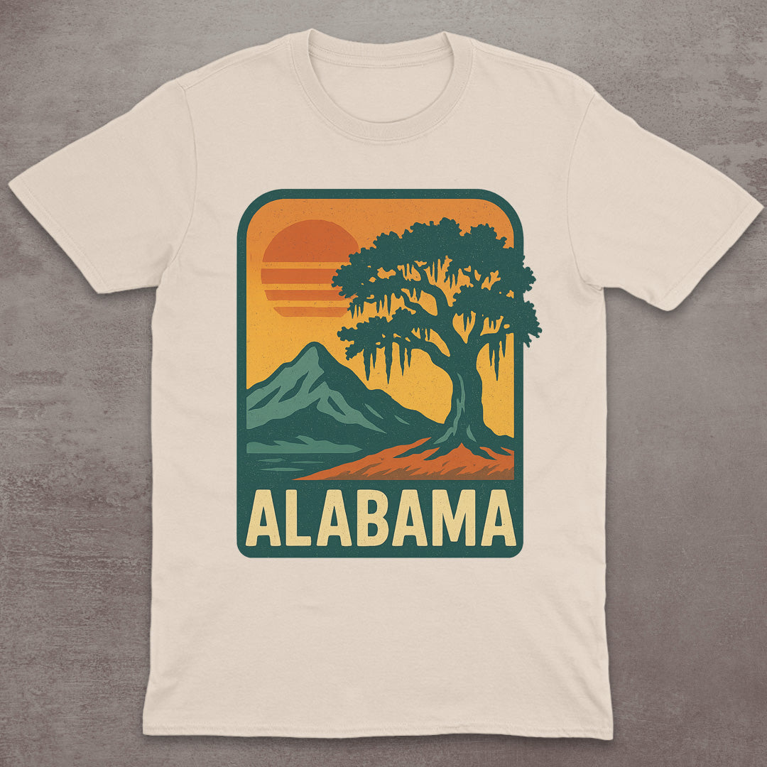 Alabama Sunset Tree T-Shirt