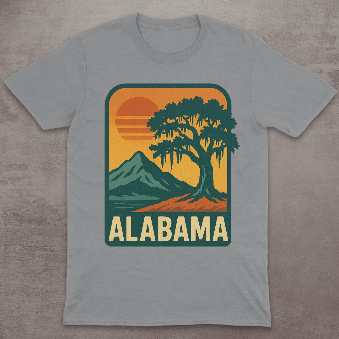 Alabama Sunset Tree T-Shirt
