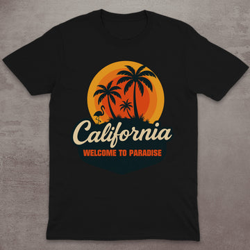 California Welcome to Paradise T-Shirt