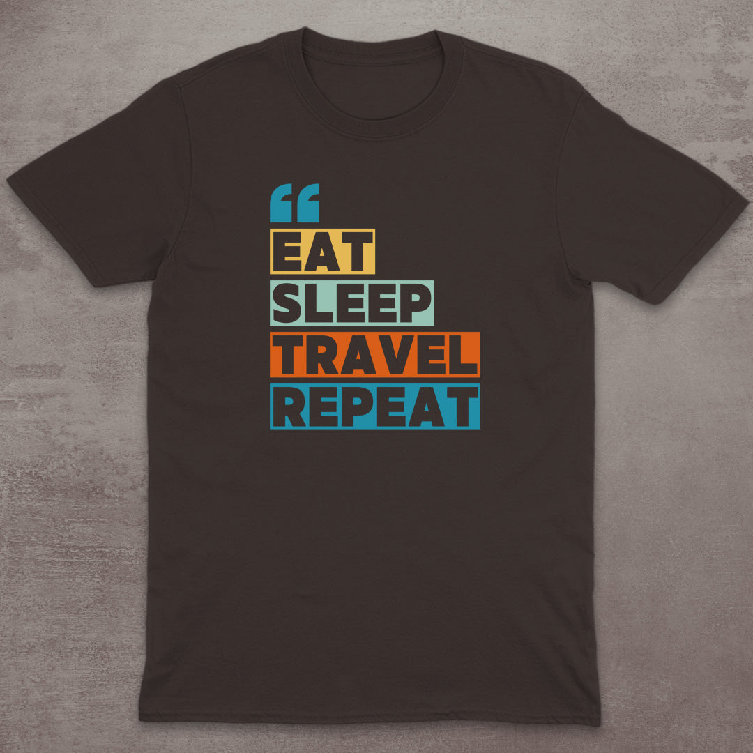 Eat Sleep Travel Repeat T-Shirt