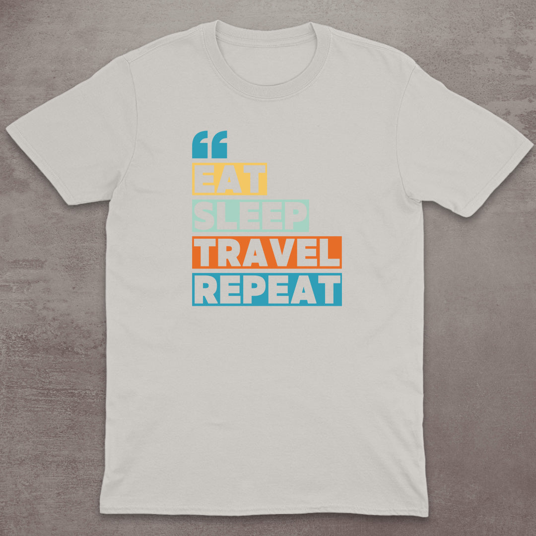 Eat Sleep Travel Repeat T-Shirt