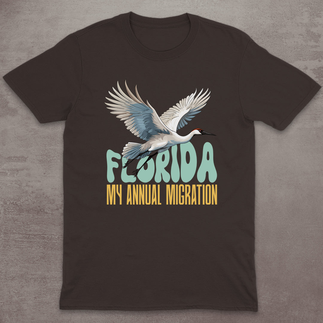 Florida – My Annual Migration T-Shirt