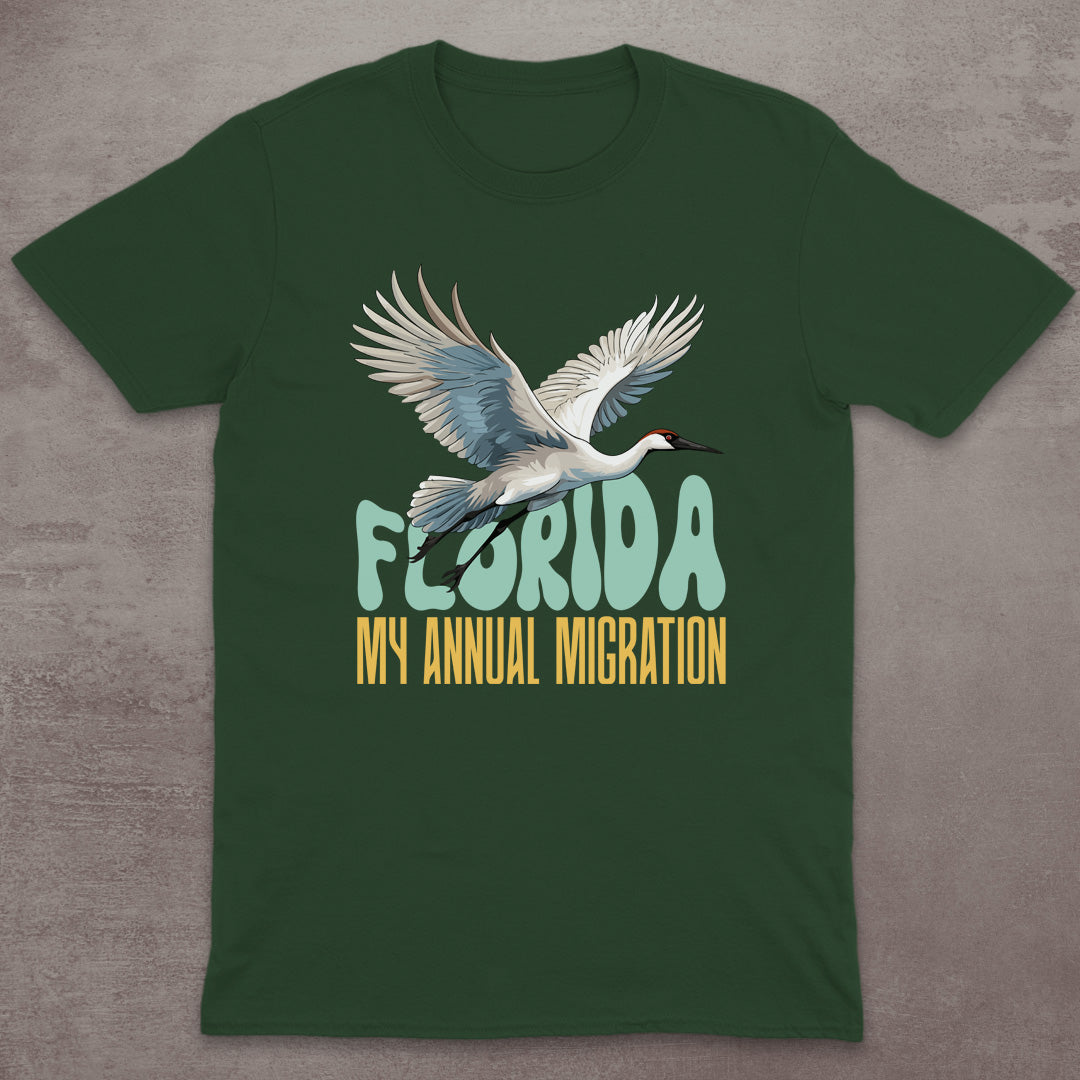 Florida – My Annual Migration T-Shirt