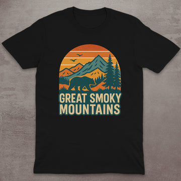Great Smoky Mountains Bear T-Shirt