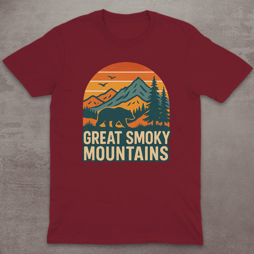 Great Smoky Mountains Bear T-Shirt
