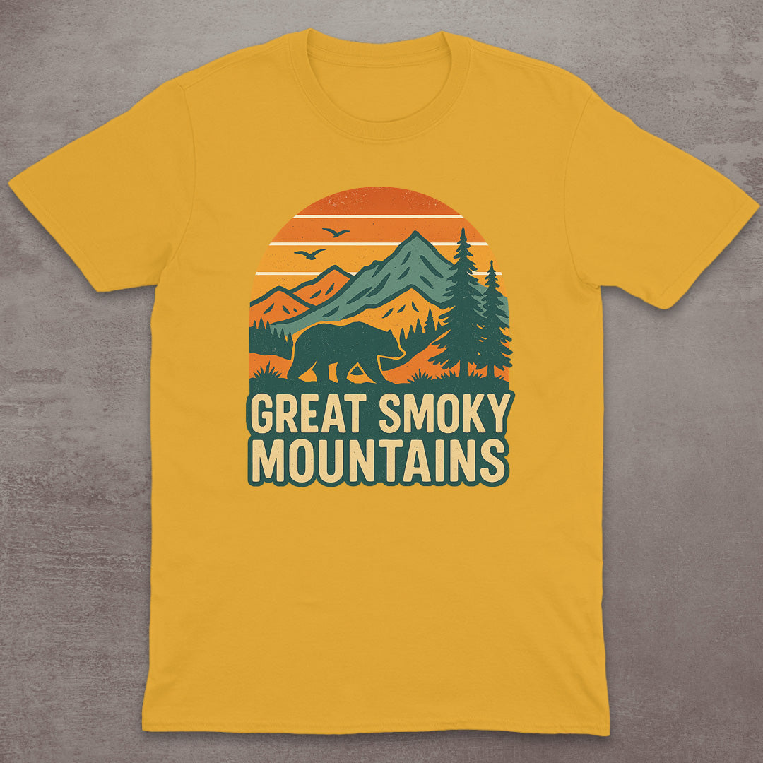 Great Smoky Mountains Bear T-Shirt