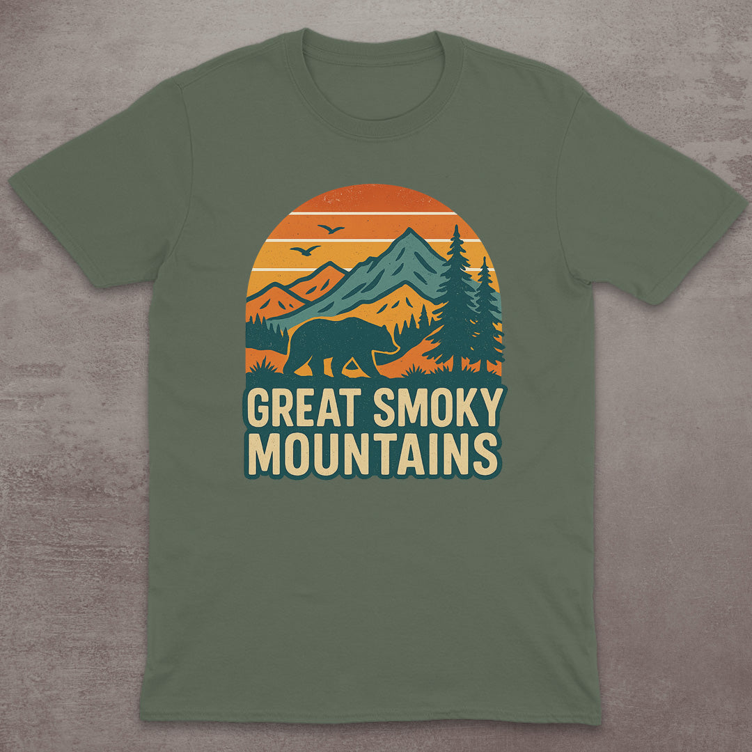 Great Smoky Mountains Bear T-Shirt