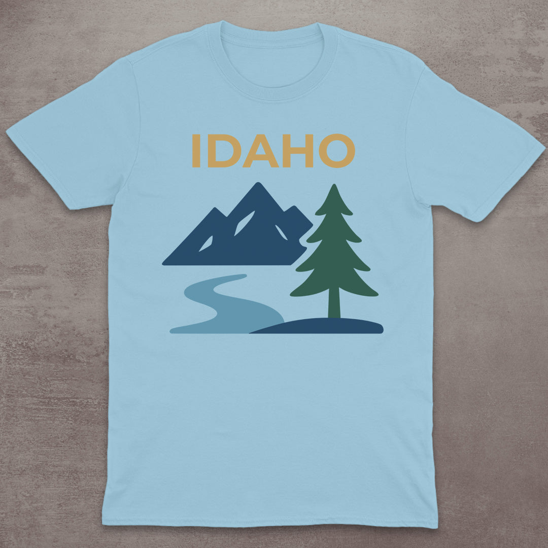 Idaho Wilderness Landscape T-Shirt