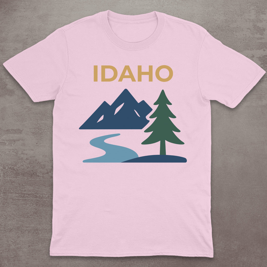 Idaho Wilderness Landscape T-Shirt