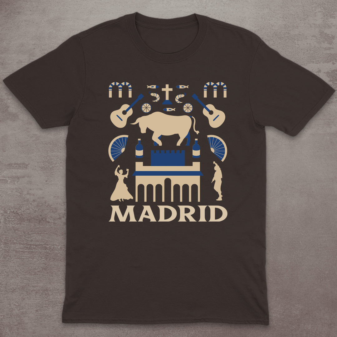 Madrid Cultural Icons T-Shirt