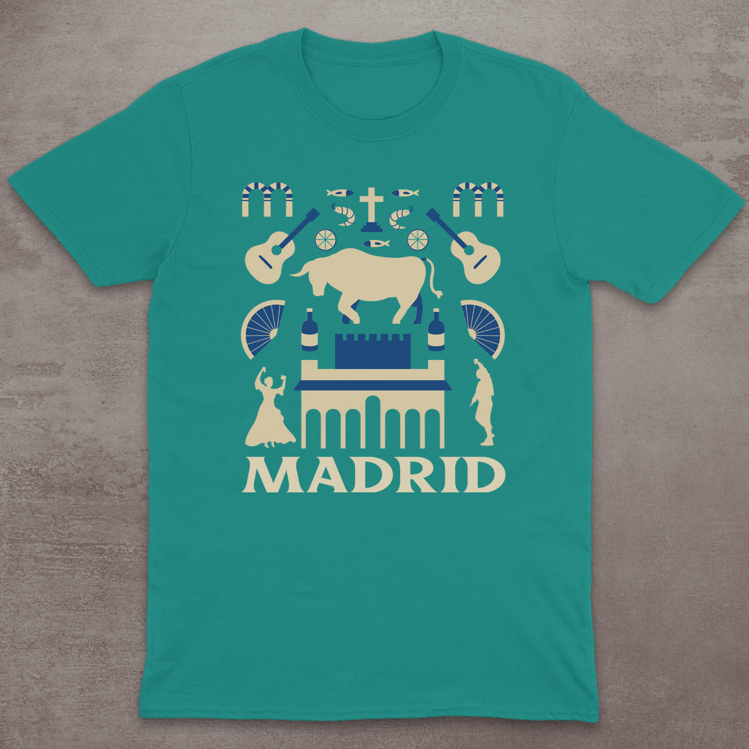 Madrid Cultural Icons T-Shirt