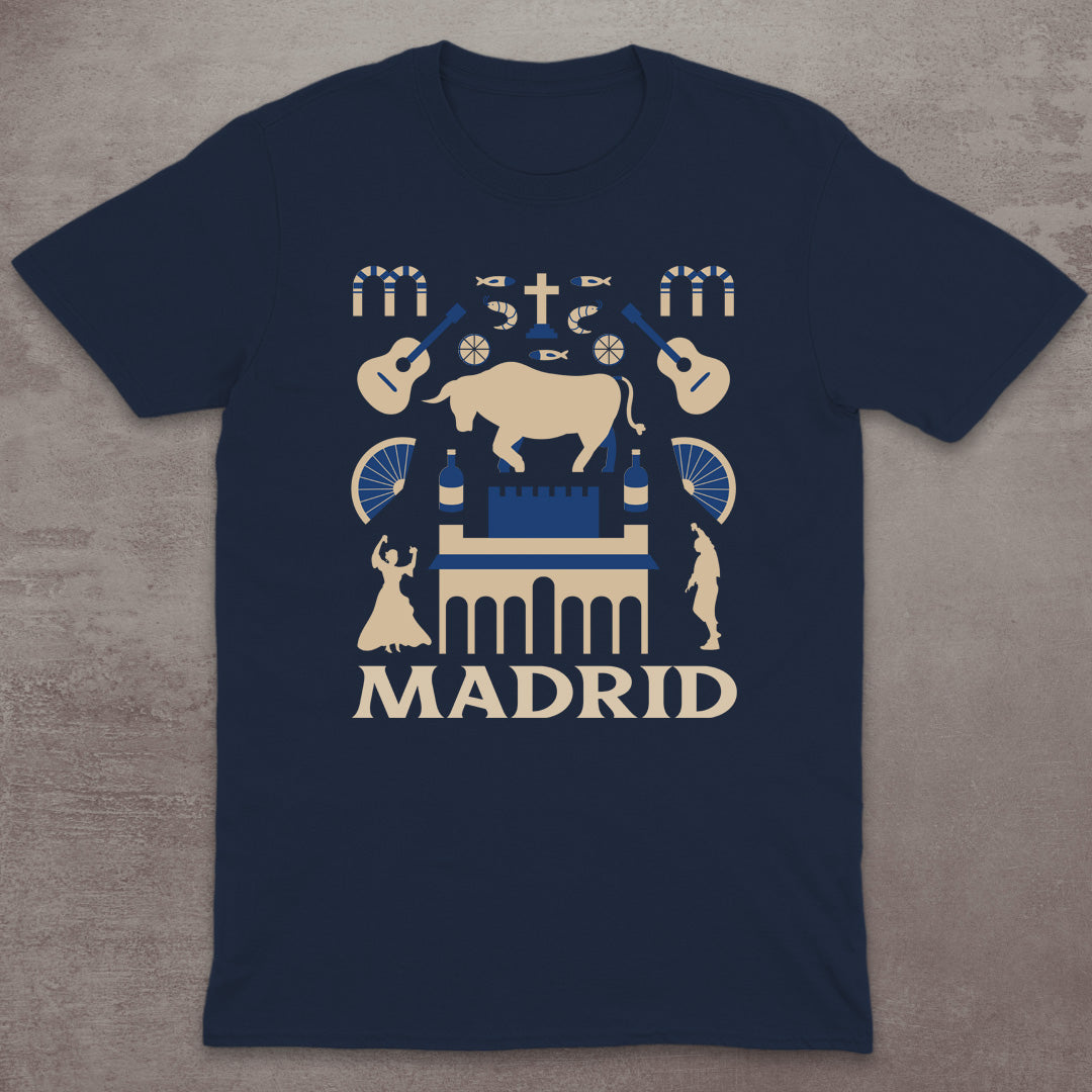 Madrid Cultural Icons T-Shirt
